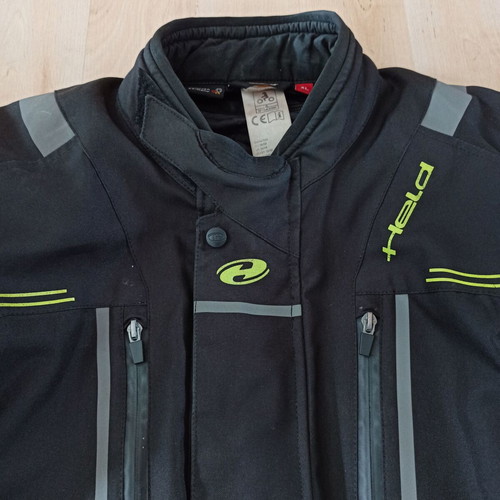 Held motorcycle jacket XL with unique Twisted Sister custom back