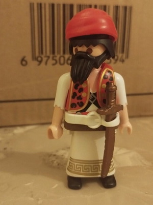 Playmobil custom ήρωας 1821 σαν καινούργιο