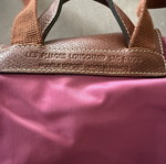 Longchamp backpack, pink, original