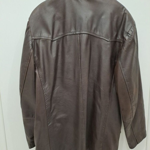 Tough Riders men's leather jacket used, brown, size XL