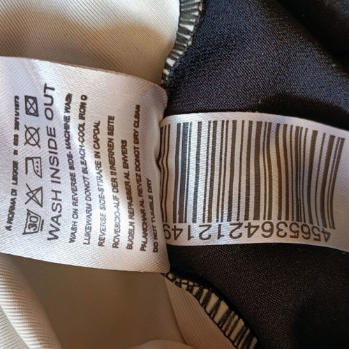 Italian branded dress, colorful