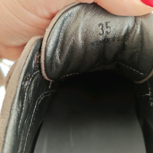 Hogan athletic shoes like new, brown, size 35