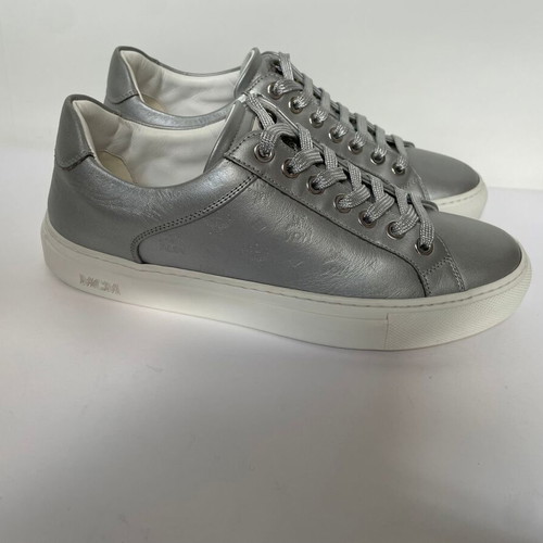 MCM leather sneakers gray like new, size EU 37