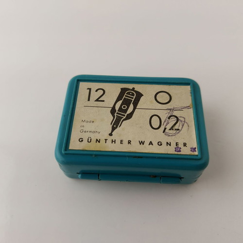 Pelikan Graphos set of 9 used drawing nibs #5604