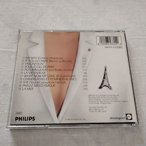 Paul Mauriat Best of France CD