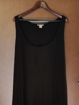 H&M Plus Size Sleeveless Top like new, black