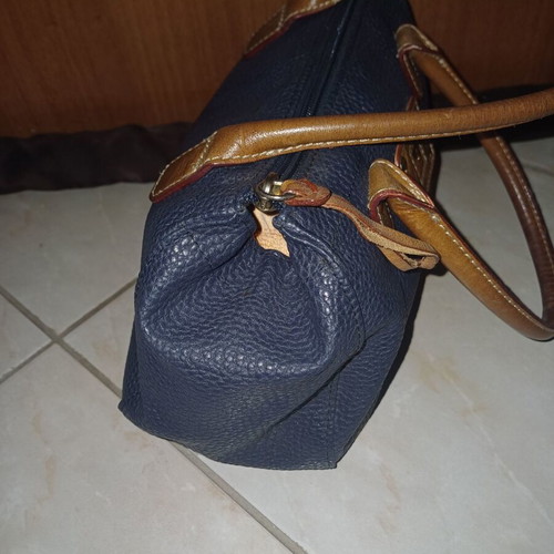 KEM handbag used, small size, blue