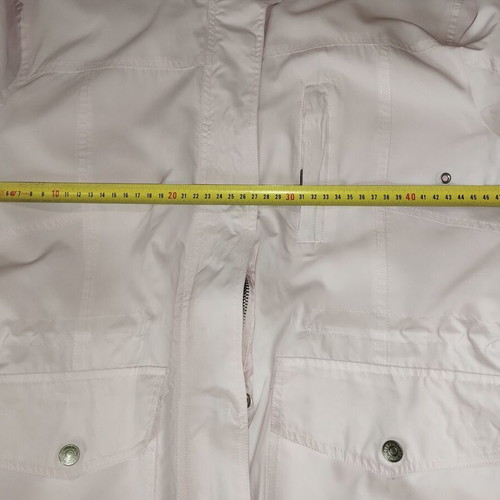 Pink long jacket like new, spring Chicoree size M
