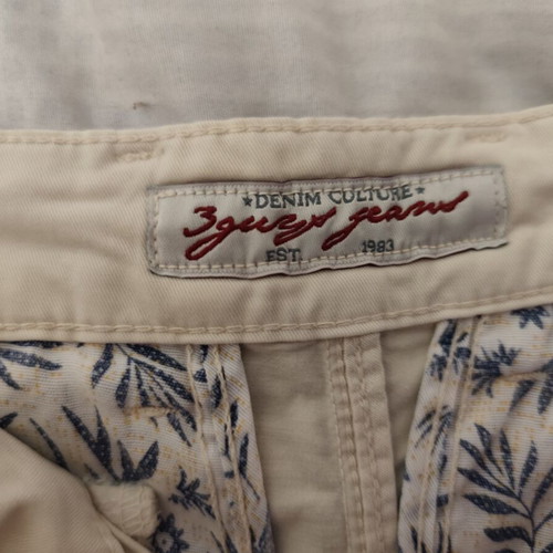 3Guys men's beige shorts like new