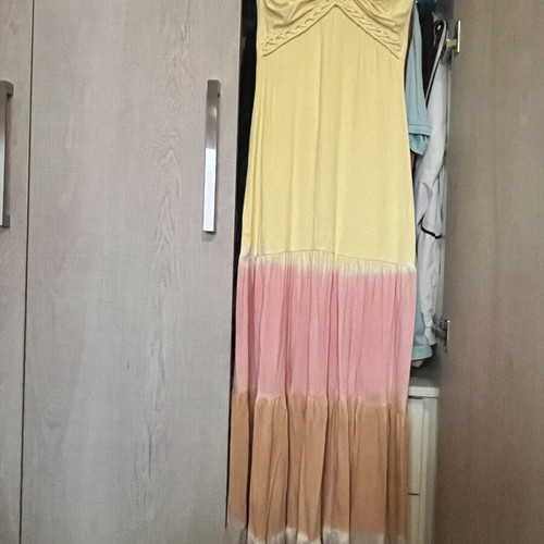 Long women's dress Sky multicolor like new, size M