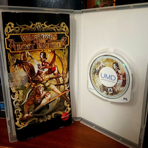 Warriors of the Lost Empire PSP game used, English version