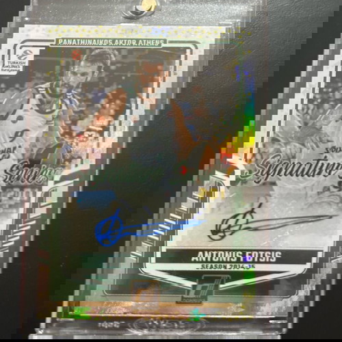 Antonis Fotsis Signature Series 2024-25 card new