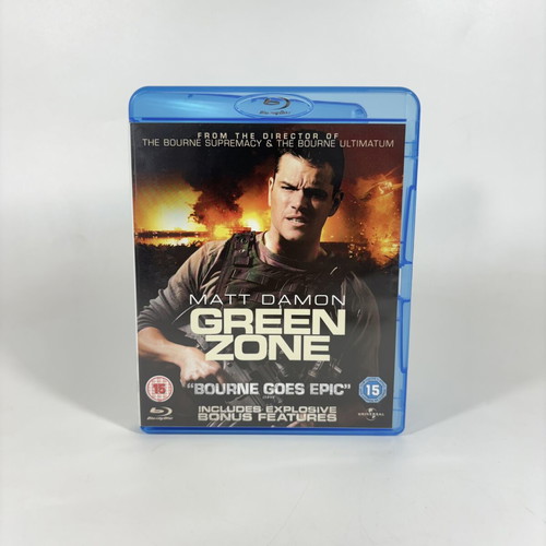 Green Zone Blu-ray like new with English subtitles