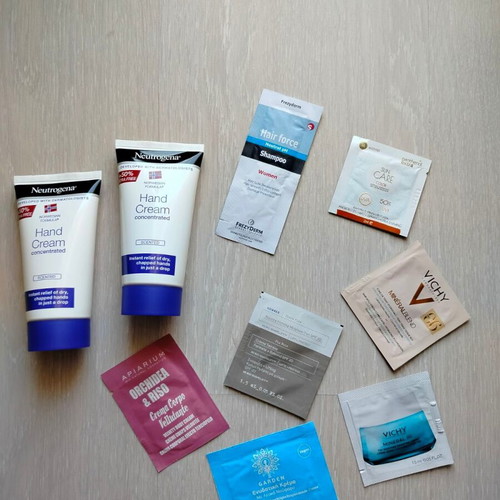Neutrogena hand creams and samples new