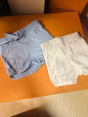 Boboli shorts 12 months 80cm like new, set of 2