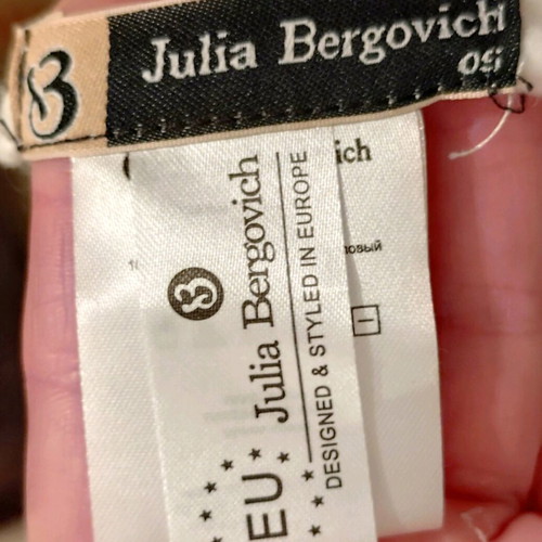 Julia Bergovich scarf new, white with loose knit