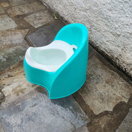 Potty used with backrest