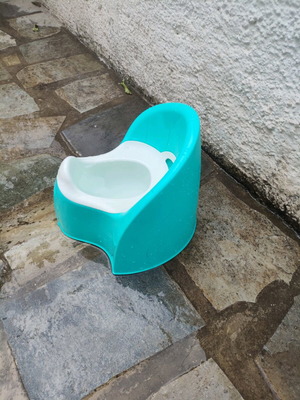Potty used with backrest