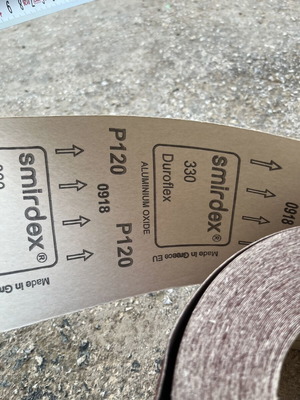 Γυαλόχαρτο P120 σαν καινούργιο, ρόλος περίπου 25 μέτρα