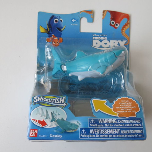 Destiny figure from Finding Dory Swigglefish series new, sealed