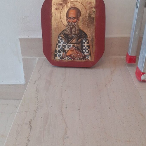 Wooden icon Saint Gregory the Theologian new, 25x20 cm