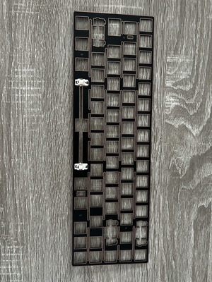FR4 plate για 65αρια πληκτρολόγια σαν καινούργιο, ANSI non split spacebar