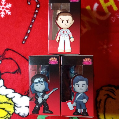 Stranger Things Chase σετ 3 φιγούρων καινούργιο (Eddie, Eleven, Steve)