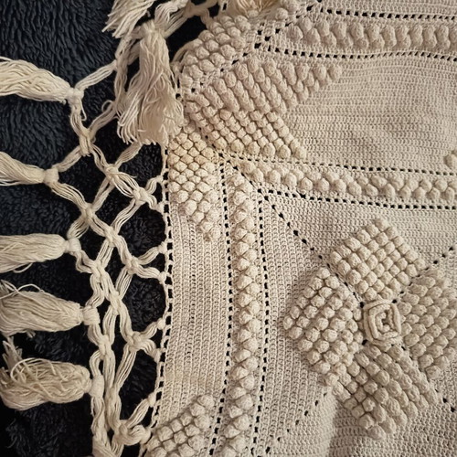 Handmade blanket 2.00x1.60 m