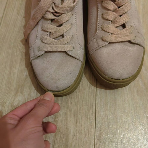 Women's Dipata shoes size 37 used, beige and pink