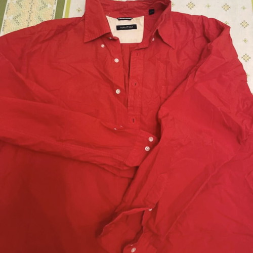 Nautica red shirt XL like new