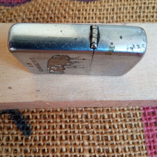 Zippo Vintage Lighter U.S.S. Tidewater AD-31