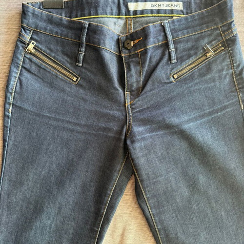 DKNY Jeans high-waist skinny in dark blue, like new