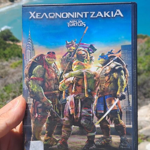 Χελωνονιντζάκια DVD μεταχειρισμένο, με υπότιτλους, δράσης περιπέτειας φαντασίας