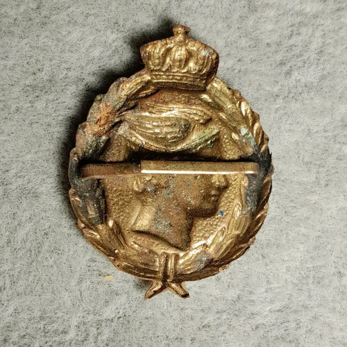 Uniform collar badge used, Greek Customs 1950-60