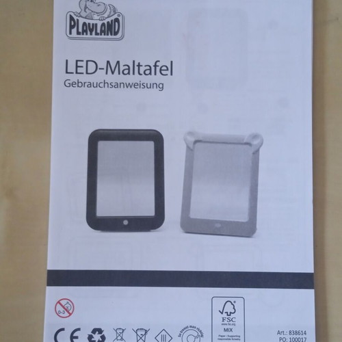 Magic Sketchpad Playland portable drawing tablet used