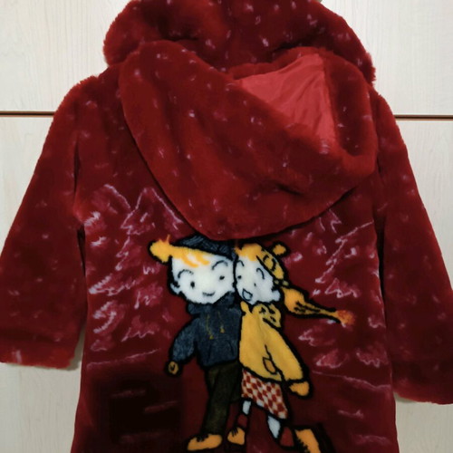 Children's fur coat used for ages 4-6