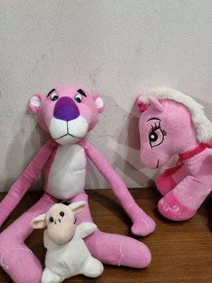 Plush dolls like new, pack of 5