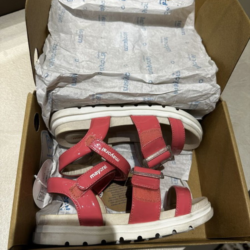 Mayoral Kids Sandals Like New Size 32 Coral