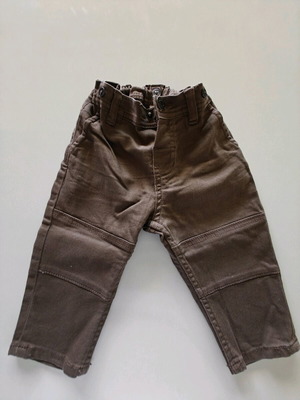 Baby pants brown shade like new for boy 6-9 months H & M