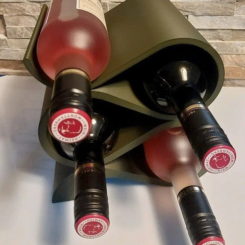 Bottle holder new, 3D printed with durable PLA+