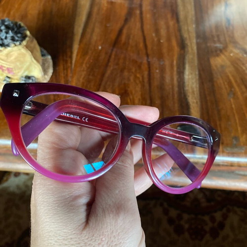 Diesel myopia glasses used, pink