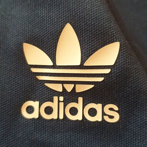Adidas jacket small used blue with logo