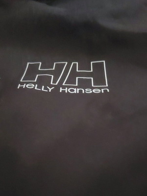 Helly Hansen windbreaker black like new, size M