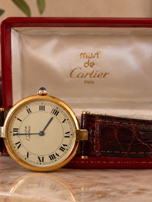 Cartier Vendome ρολόι χειρός quartz, unisex