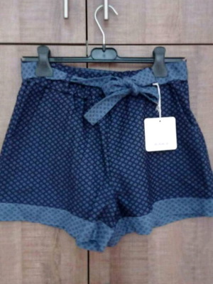 Cotton shorts new, size medium, blue