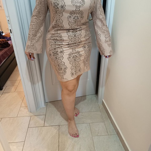 BSB dress, beige, size M/L