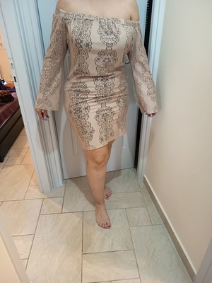 BSB dress, beige, size M/L
