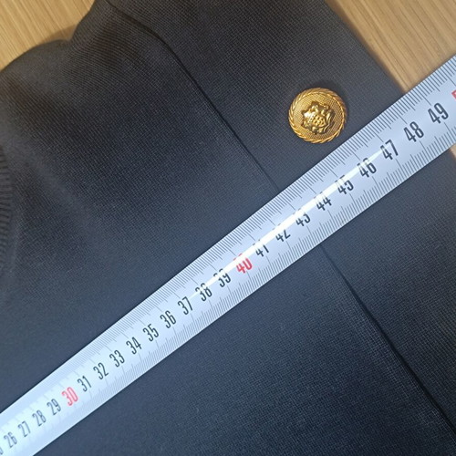 Zara black top with gold buttons, 100% cotton, new