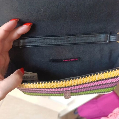 Shoulder bag like new, colorful summer style