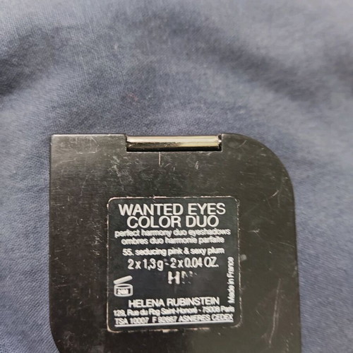 Rare Helena Rubinstein collectible eyeshadow like new, 2-color palette pink and purple